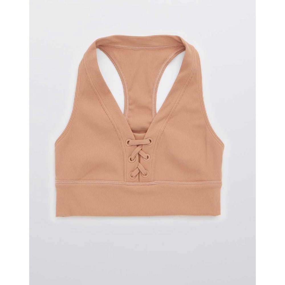 Nude Ribbed Bra